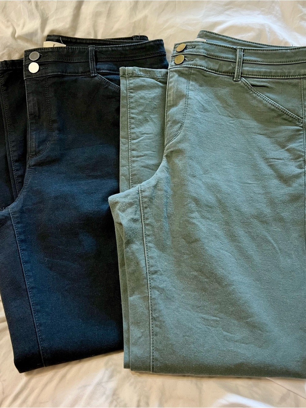 2 Pair Loft Skinny Pants